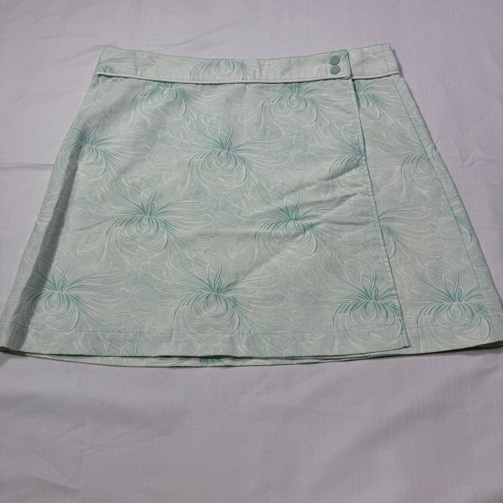 Patagonia Women's Skirt‎ Size 6 A Line Print Nylon Lightweight Outdoor Skort